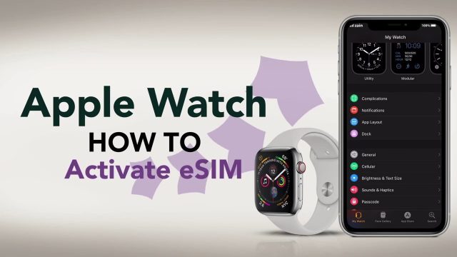 ﻿eSim apple watch