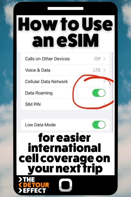 Using an eSIM For Calling Abroad