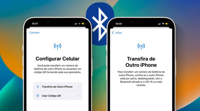 como transferir esim para outro iphone