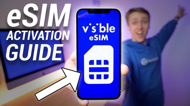 how to get esim visible